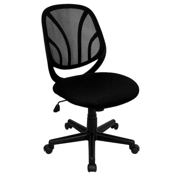 Carnegy Avenue Mesh Swivel Office Chair in Black