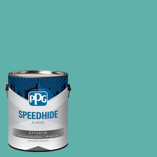 SPEEDHIDE 1 gal. Artesian Well PPG1231-5 Semi-Gloss Exterior Paint