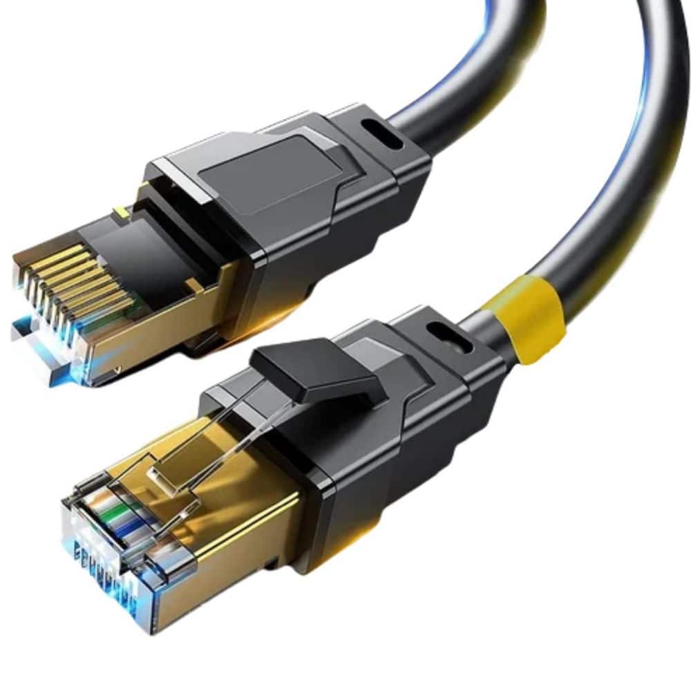 15 ft. Heavy Duty High Speed Internet Network Cable 26AWG, 2000Mhz 40Gbps w