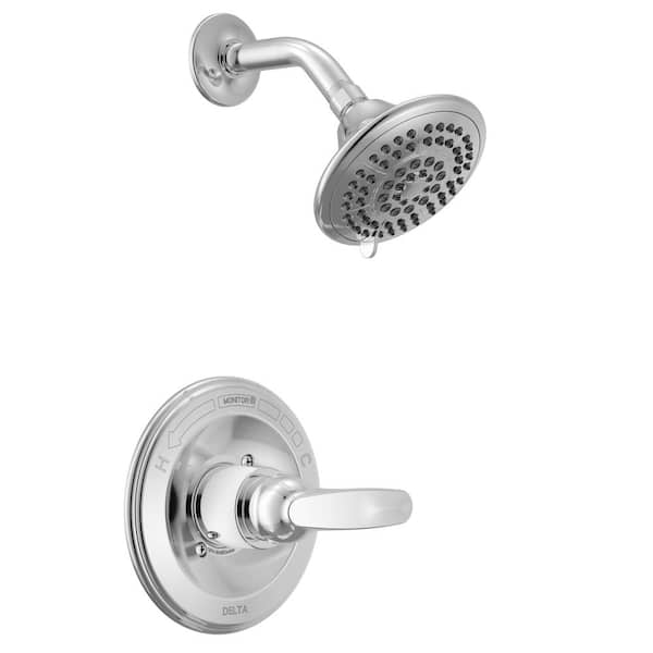 Foundations 1-Handle Shower Trim Kit in Chrome (Valve Not Included)