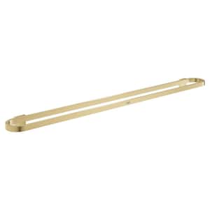 Selection 32 in. Wall Mounted Towel Bar in Brushed Cool Sunrise