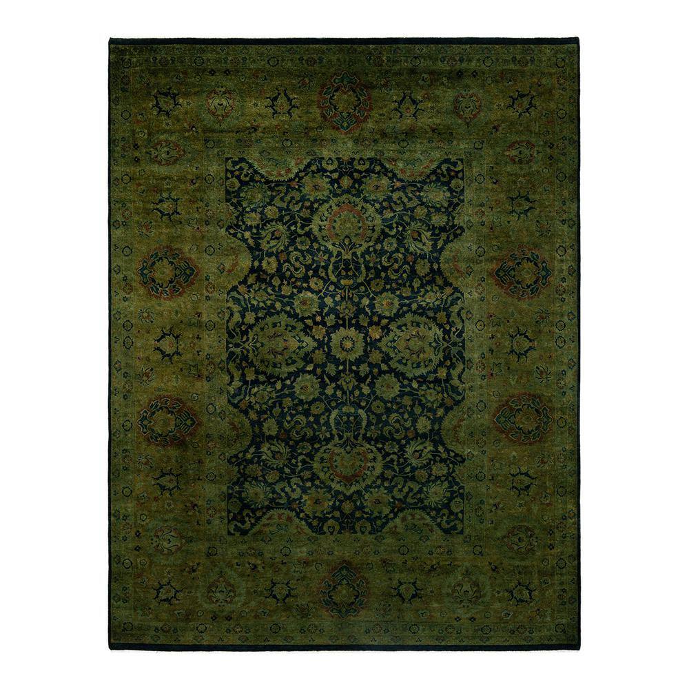 Fine Vibrance Black 9 ft. x 12 ft. Solid Wool Indoor Area Rug price history on PriceWatchPro
