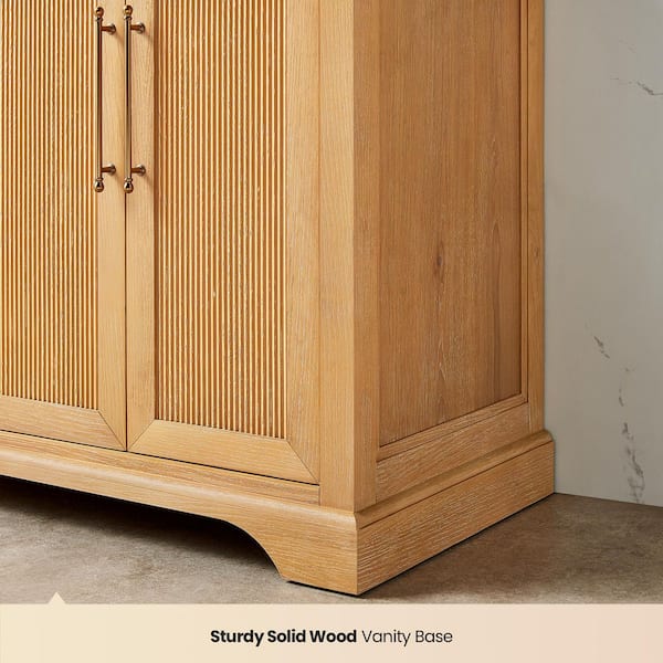 ROSWELL Tokyo 60 in. W. x 22 in. D x 44 in. H Single Bath Vanity