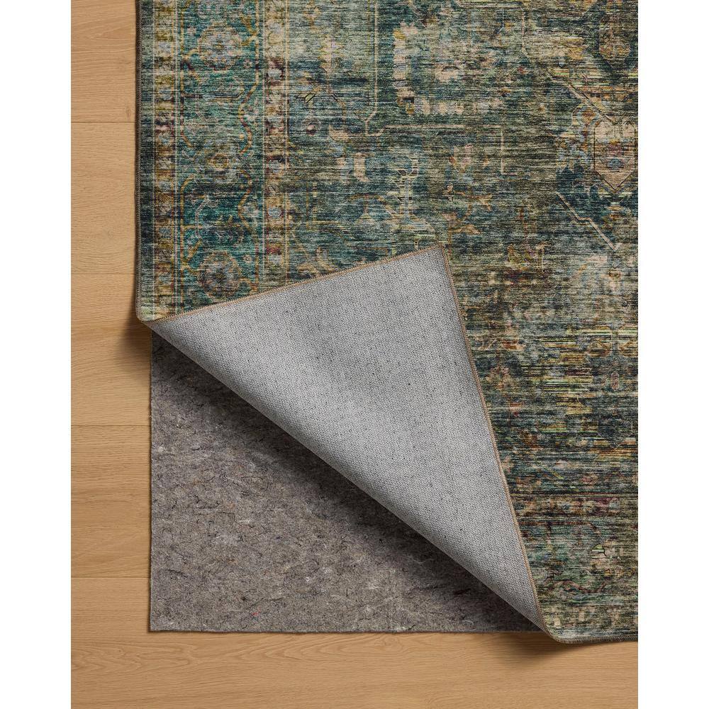 Anniston Lagoon Blue Multi-Color Washable Runner Rug