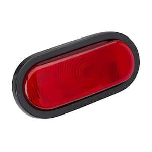 80 in. Over and Under Submersible Sealed Red Stop, Turn and Tail Trailer Light