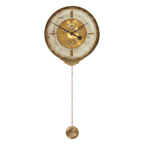 Global Direct Chronograph Cream Wall Clock