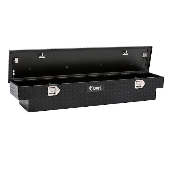 UWS 59.06 in. Matte Black Aluminum UTV Tool Box - Polaris (Heavy