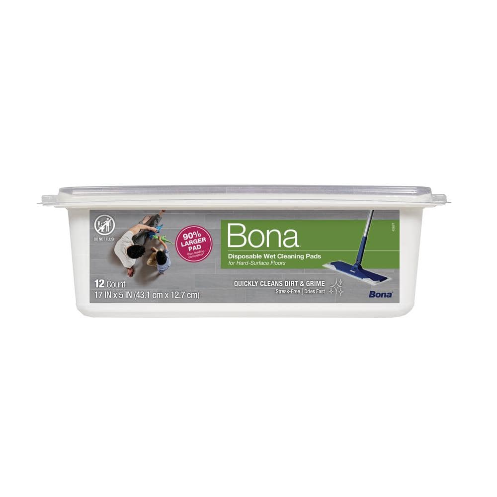 Bona Express Disposable Wet Cleaning Pads for Hard-Surface Floors** seal is broken but protect is still good **