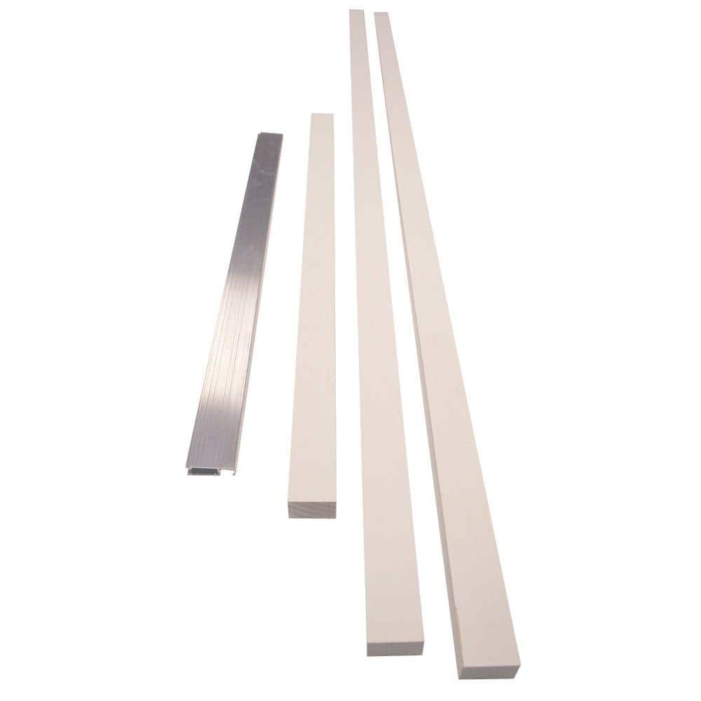 JELD-WEN 5/8 in. Exterior Door Jamb Extension Kit with Mill Sill