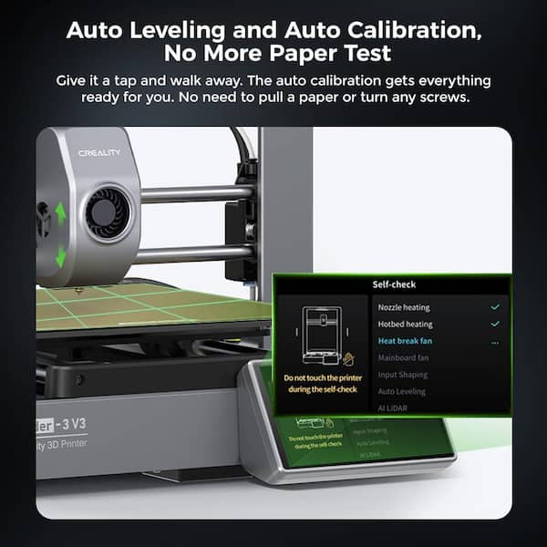 Lukyamzn Ender 3 V3 3D Printer with 600mm/s Printing Speed