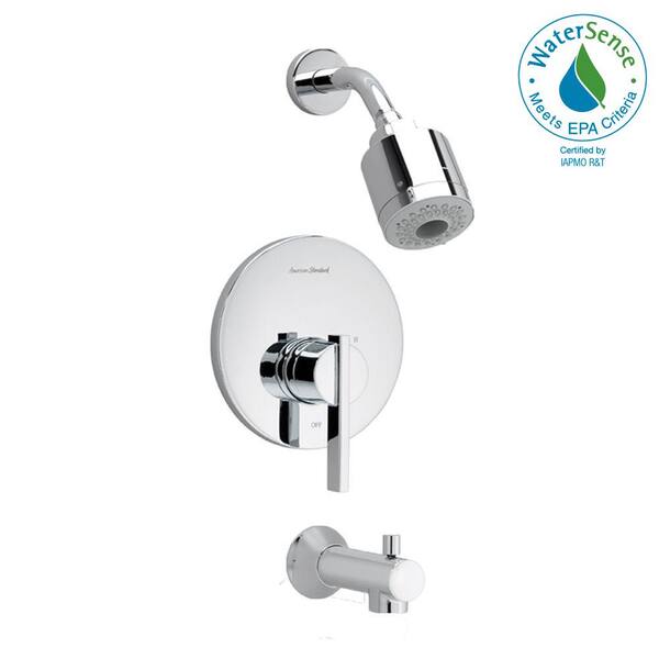 American Standard Berwick 1-Handle Tub and Shower Faucet Trim Kit in Polished Chrome (Valve Sold Separately)