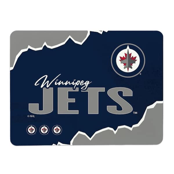 NHL Winnipeg Jets Torn Small Mat 15×20 inches