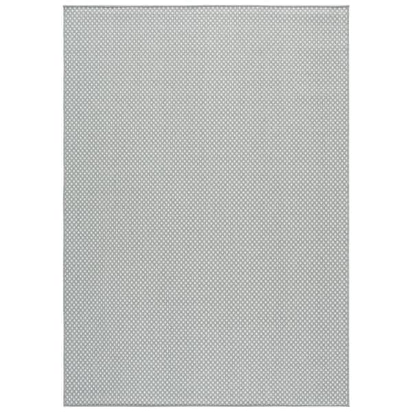 Terrace Gray/Ivory 9 ft. x 12 ft. Diamond Geometric Indoor/Outdoor Area Rug
