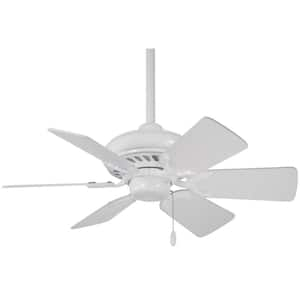 Supra 32 in. Indoor White Ceiling Fan