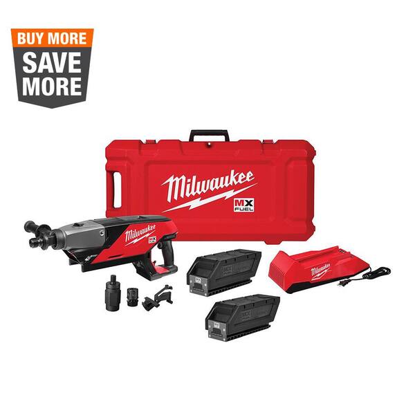 Milwaukee MXF301-2CP MX Fuel Handheld Core Drill Kit