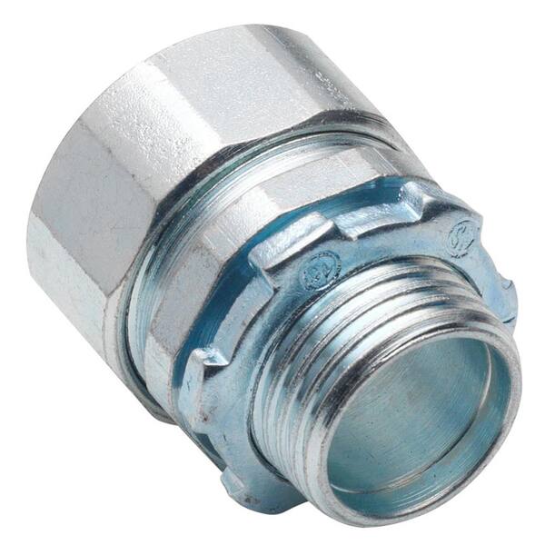 BRIDGEPORT 1/2 in. Rigid Conduit Compression Connector (25-Pack)