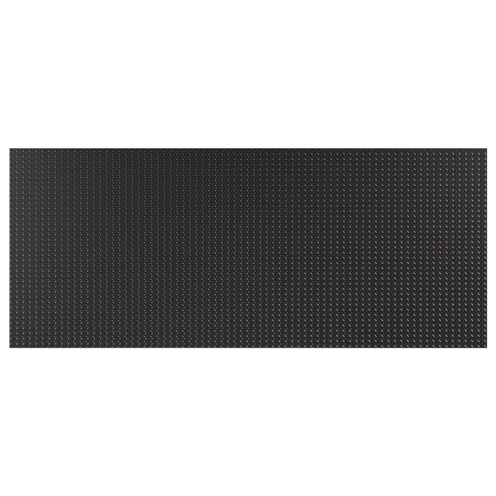 Thickened Diamond 4 ft. x 15 ft. Black PVC Garage Flooring Rolls(60 sq. ft. ) price history on PriceWatchPro