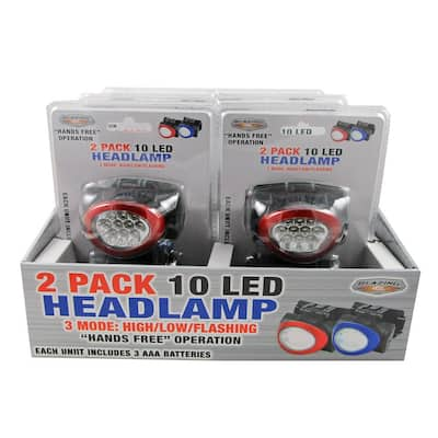 Wakeman Outdoors LED Lantern Flashlight Combo 3-in-1 Portable Camping Lamp  HW480000 - The Home Depot