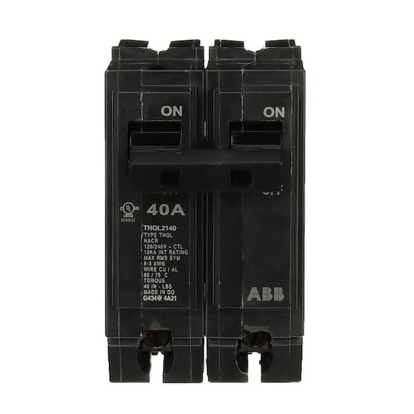 40 Amp 1 in. Double-Pole Circuit Breaker (THQL2140A)