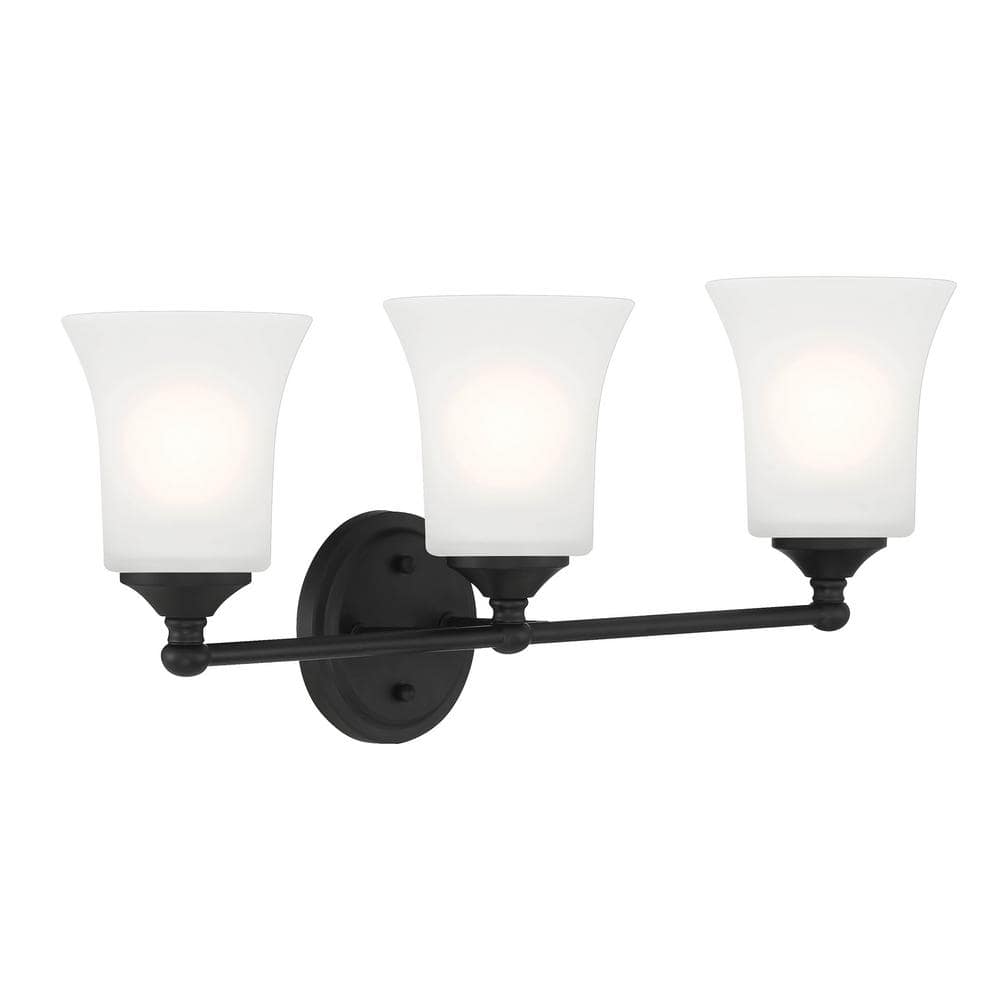 Bronson 23" Matte Black Outdoor Dimmable Vanity Wall Light