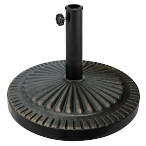 【a.depeche 】IRON UMBRELLA STAND(S) Amazon.com : Sunnydaze 18-Inch Cast Iron Patio Umbrella Base