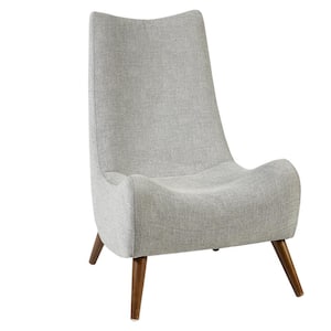 Noe Tan Mid-Century Accent Chair