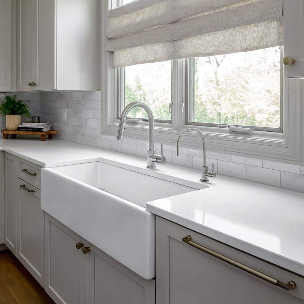 Gemini Chrome High Arc Kitchen Faucet