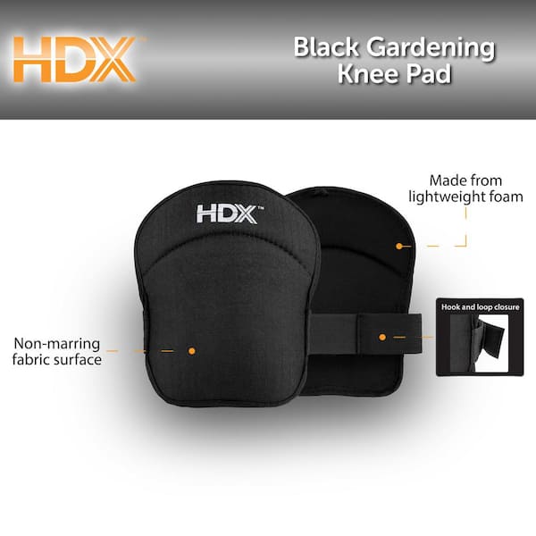 Black Garden Work Knee Pads
