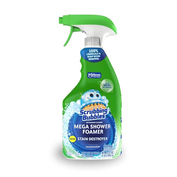 32 oz. Rainshower Scent Bathroom Cleaner Mega Shower Foamer