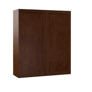 Designer Series Soleste Assembled 36x42x12 in. Wall Kitchen Cabinet in Spice