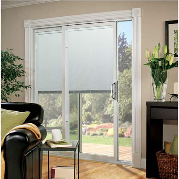 72 in. x 80 in. 70 Series White Sliding Vinyl Right Hand Patio Door Low-E BBG with Standard Hardware