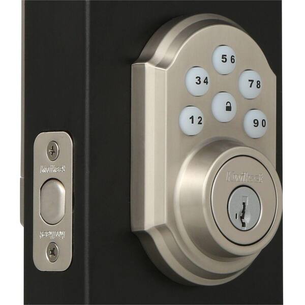 Arlington Satin Nickel Door Handleset without Deadbolt with Hancock Door Knob