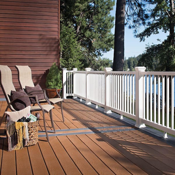 Trex Select 2-in x 6-in x 16-ft Saddle Square Composite Deck Board