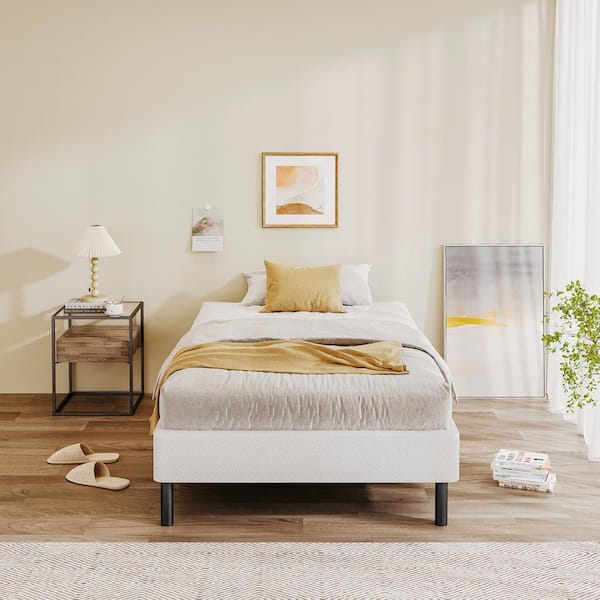 HOMZENE Legs Included 14 in. Metal Twin Box Spring, Sturdy