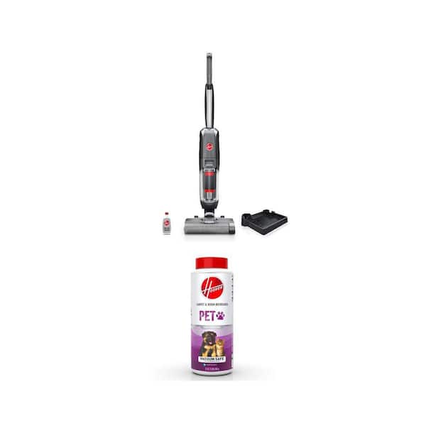 Streamline Corded Hard Floor Cleaner and 32oz Pet Carpet Powder, Mountain Breeze Scent Combo