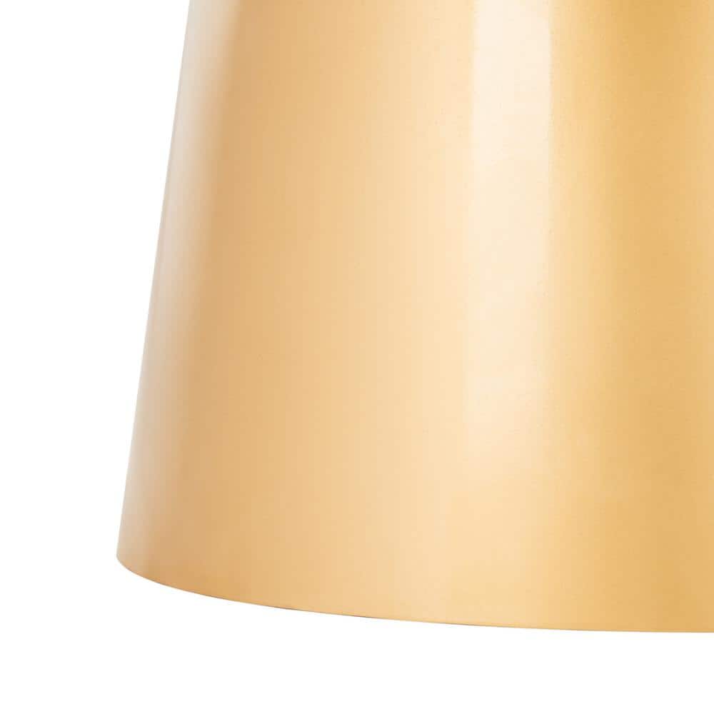White Marble and Brass Round Pedestal Cocktail Table