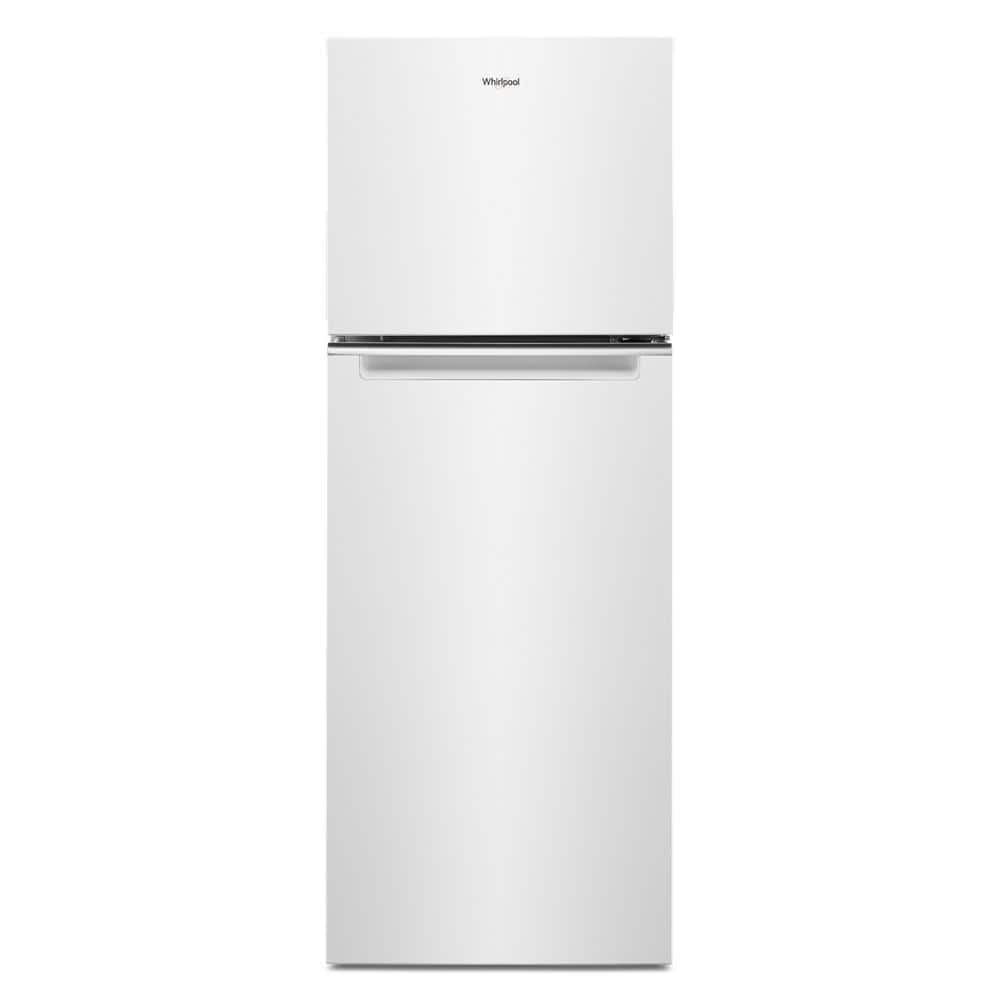 Whirlpool 12.9 cu. ft. Top Freezer Built-In and Standard Refrigerator in White