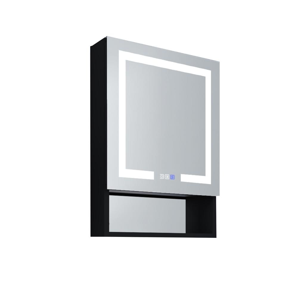 24 in. W x 32 in. H Rectangular Aluminum Medicine with Mirror GDSSDHH06 The Home Depot
