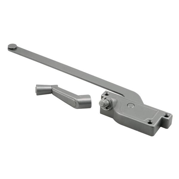 Prime-Line 9 in. Diecast with Aluminum Finish Surface Mount Right Hand Casement Window Operator