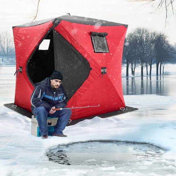 Coleman Ice Fishing Shelter Auto L P80 Best Ice Fishing Shelters