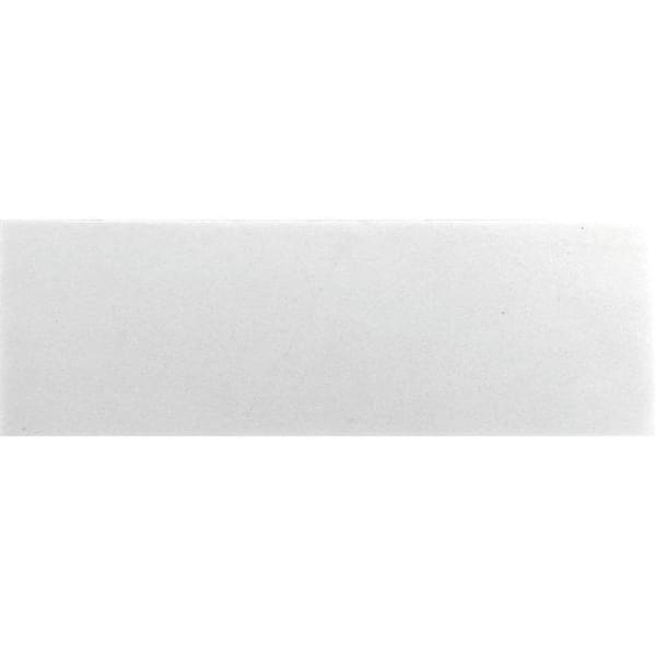 Apollo Tile Silver 4 in. x 0.37 in. Honed Marble Subway Tile Sample (0.13 sq. ft./Piece) (1-pack)