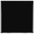 Restore Black 4-1/4 in. x 4-1/4 in. Glazed Ceramic Wall Tile (12.5 sq. ft. / case)