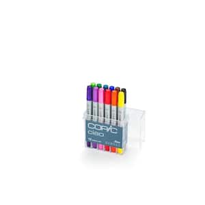 Copic Sketch Markers 12 Piece Set-Basic Colors