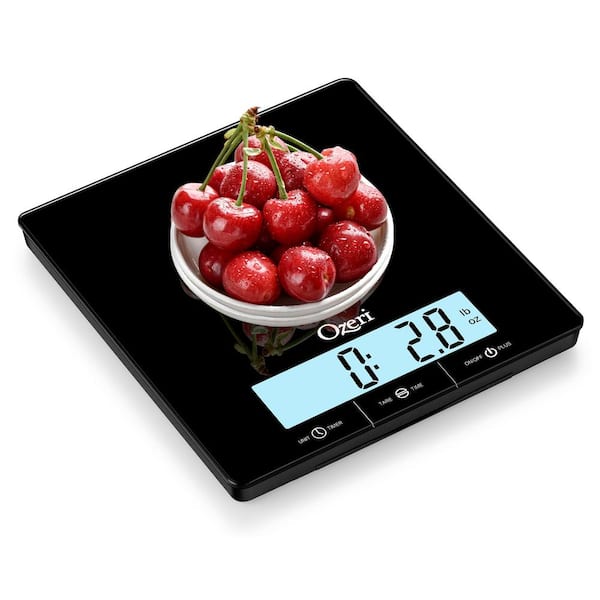 Ozeri Touch III 22 lbs (10 kg) Baker's Kitchen Scale with Calorie Counter,  in Tempered Glass, 1 - Foods Co.