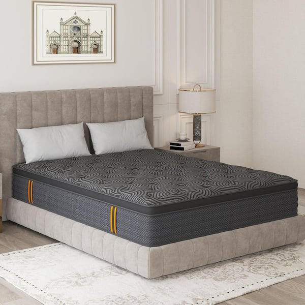 Duchessz Full Size Medium Firm Hybrid Cooling Gel Memory Foam Mattress 12 in. Bed-in-a-Box Mattress with Edge Support