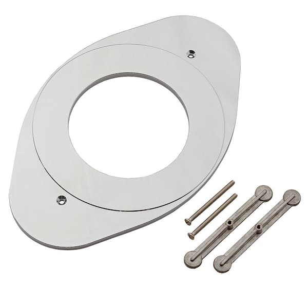 Everbilt Tub and Shower Smitty Remodeling Plate in Chrome