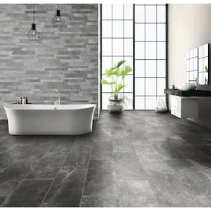 Modtique Salon Grey 12 in x 24 in Porcelain Floor Tile (15.62 sq. ft./Case)