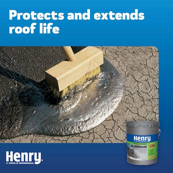 869 Rubberized Aluminum Roof Coating 4.75 gal.