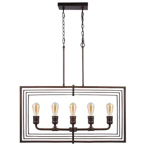 industrial chandelier home depot