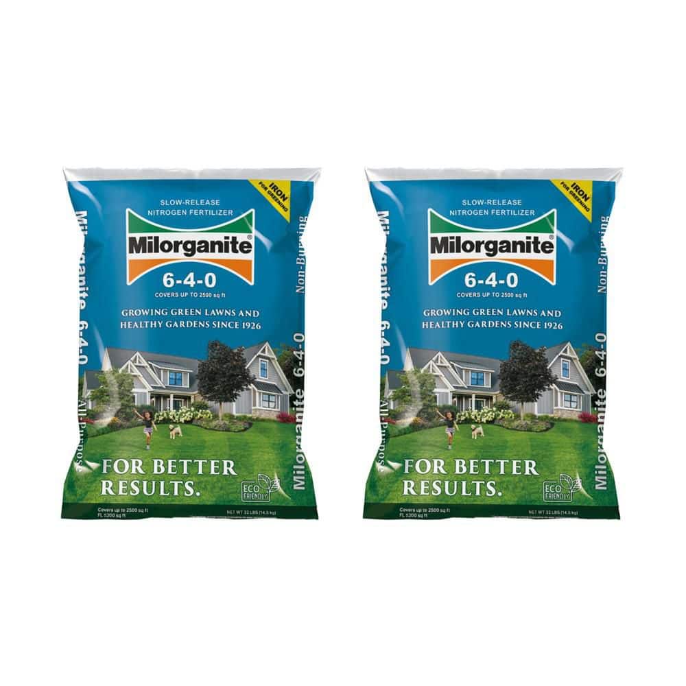 Ｎ oiganic Milorganite 32 lbs. 2,500 sq. ft. Organic Plant Fertilizer Slow